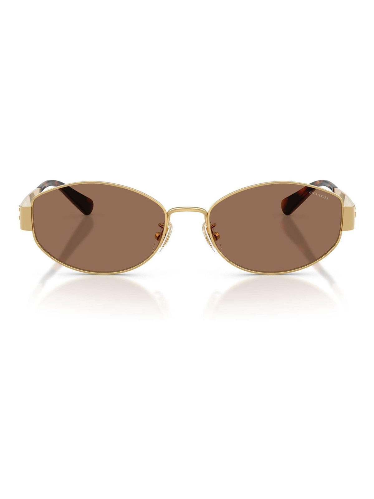 COACH gold irregular sunglasses - British product