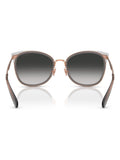 Coach square sunglasses in rose gold and dark grey - British product