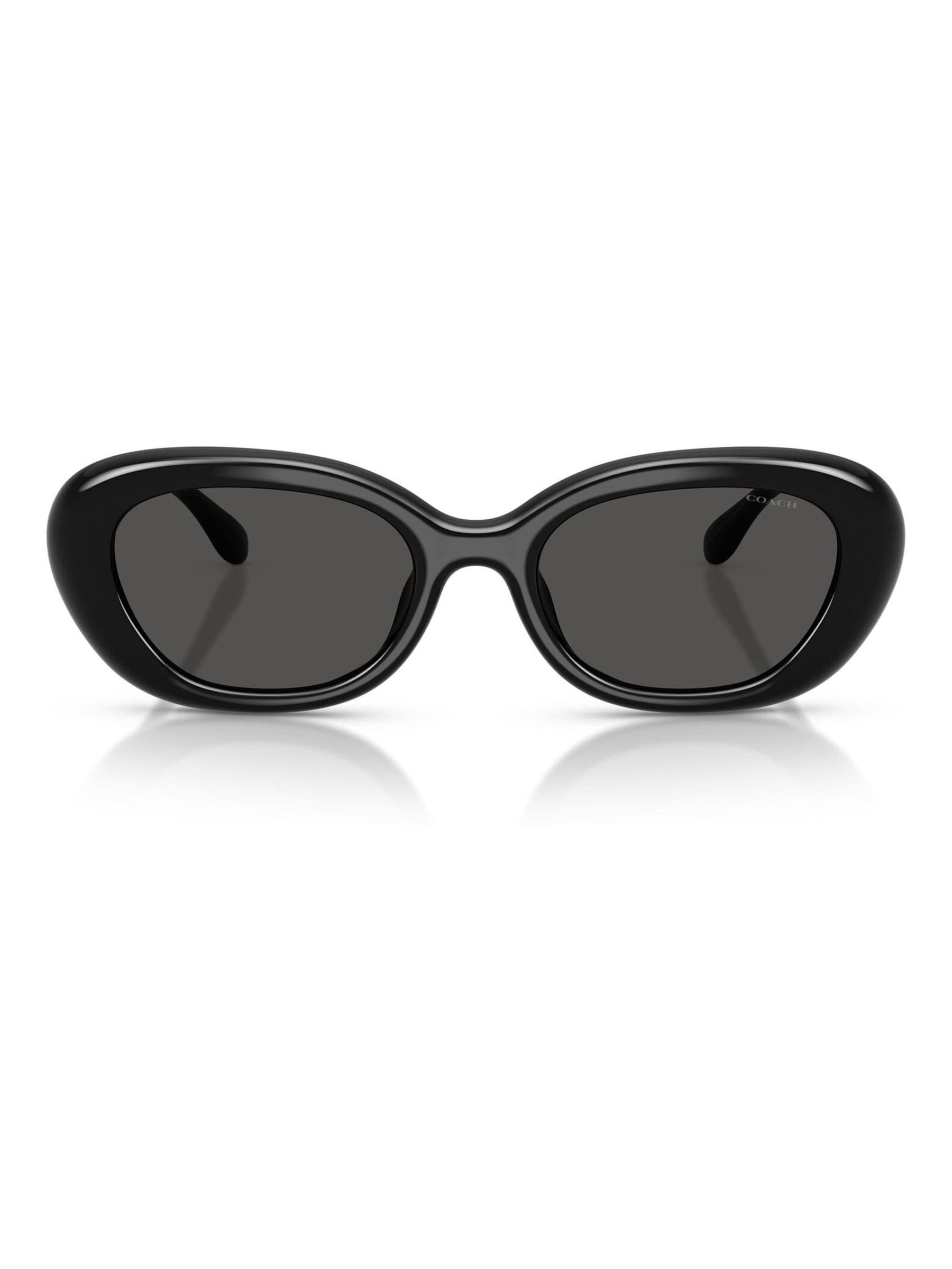 Coach black oval sunglasses - British product