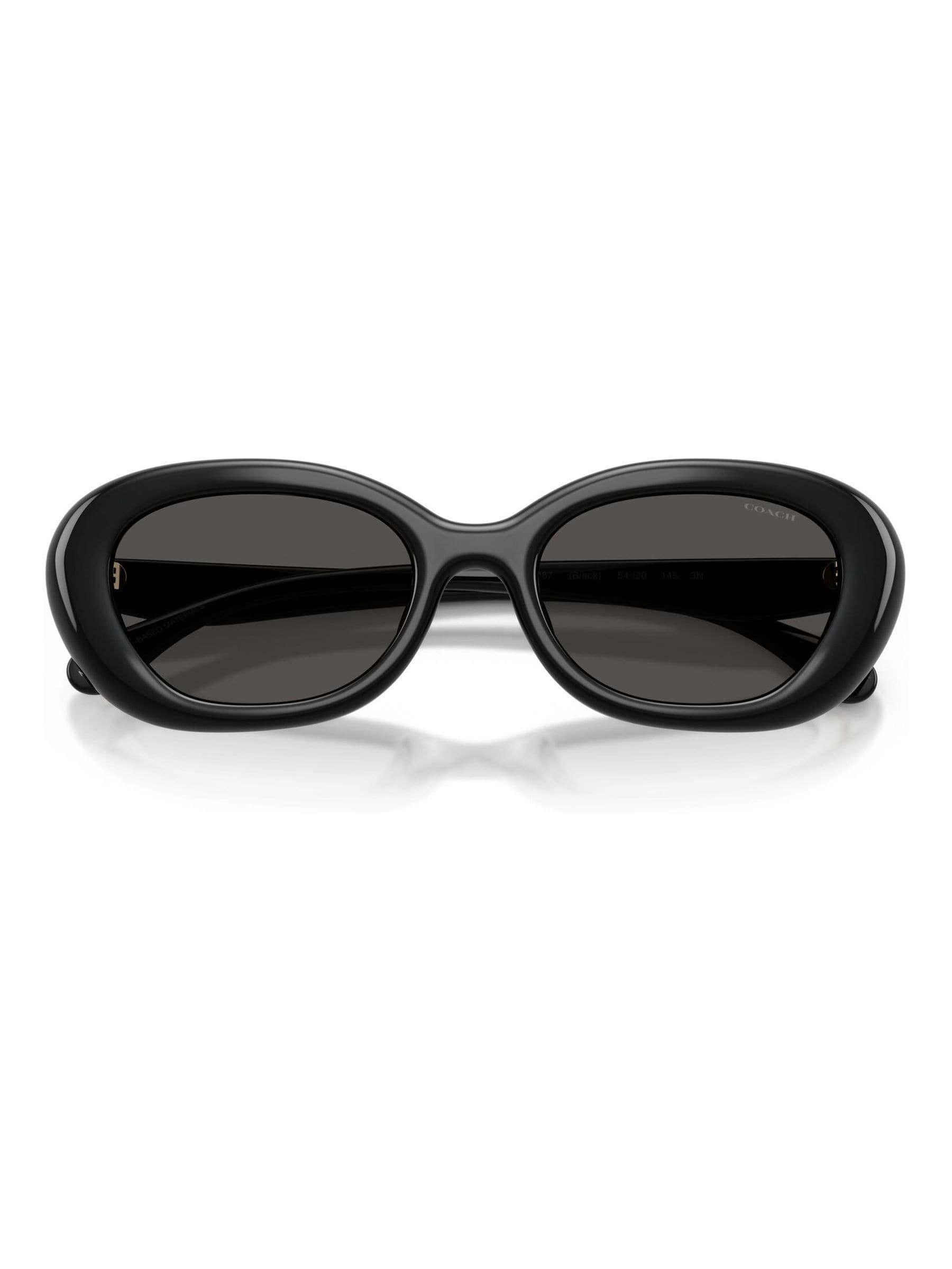 Coach black oval sunglasses - British product