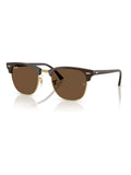 Ray-Ban Clubmaster square sunglasses gold, imported from the UK