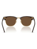 Ray-Ban Clubmaster square sunglasses gold, imported from the UK
