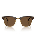 Ray-Ban Clubmaster square sunglasses gold, imported from the UK