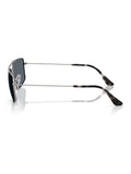 Ray-Ban Explorer 3 square grey sunglasses blue lenses - British product
