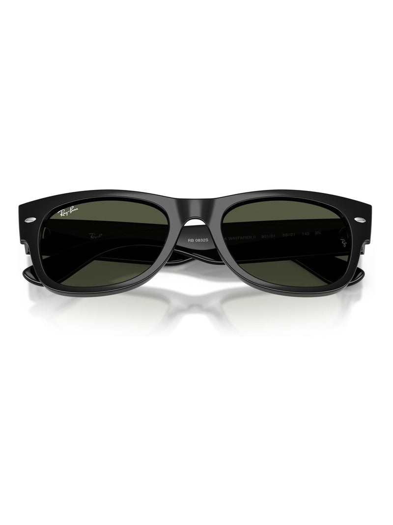 Ray-Ban Black Mega Wayfarer II sunglasses, imported from the UK