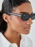 Ray-Ban black irregular sunglasses - British product