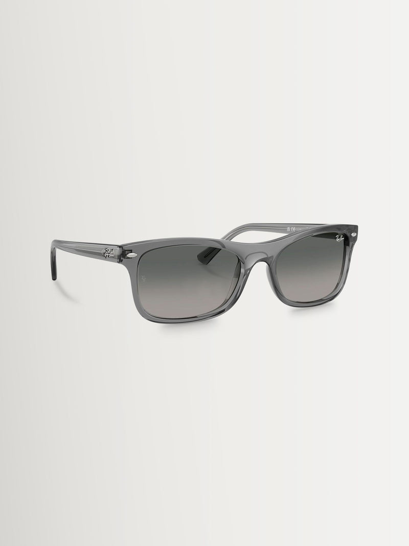 Ray-Ban grey RB2226 square sunglasses, imported from the UK