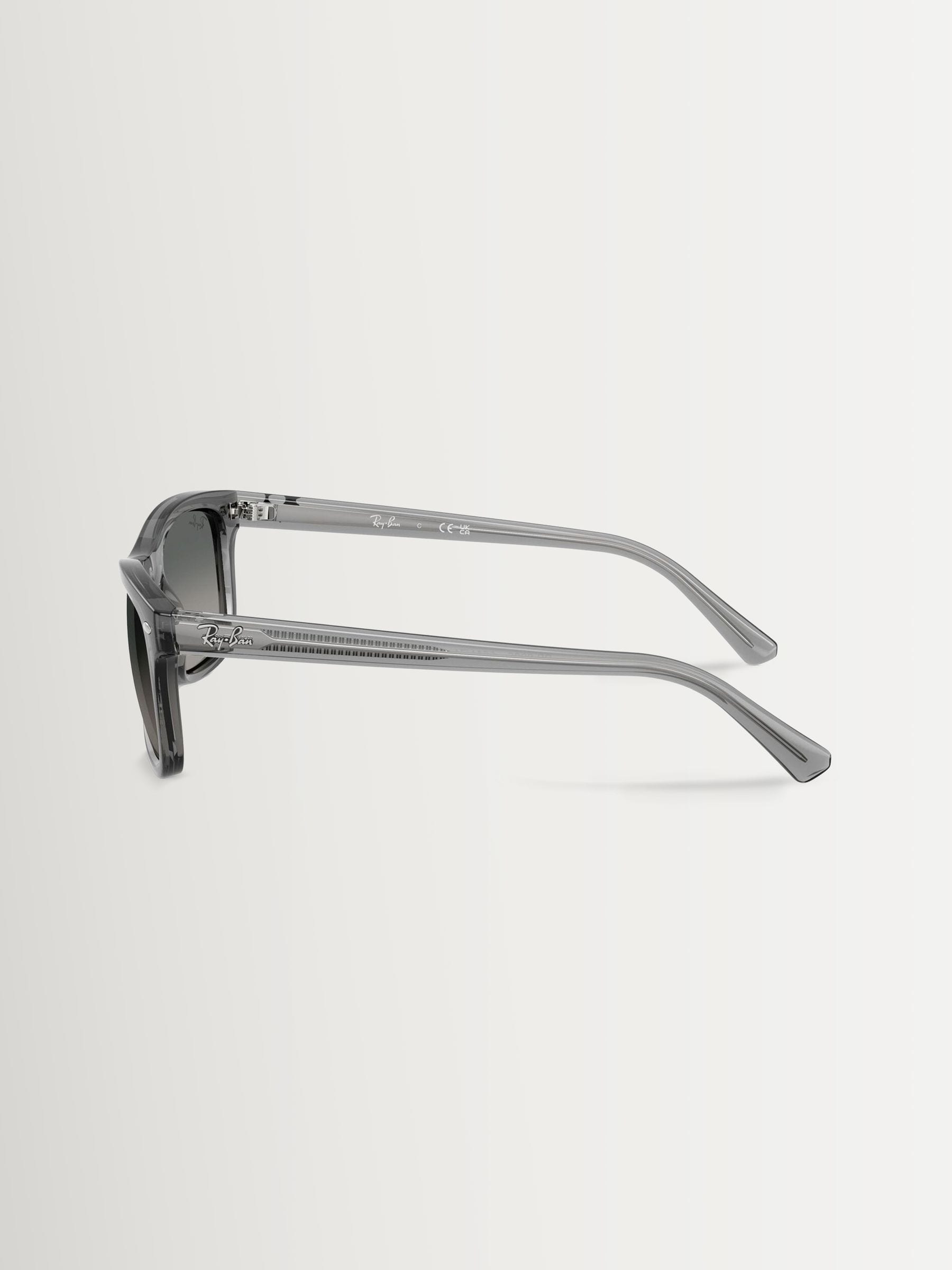 Ray-Ban grey RB2226 square sunglasses, imported from the UK