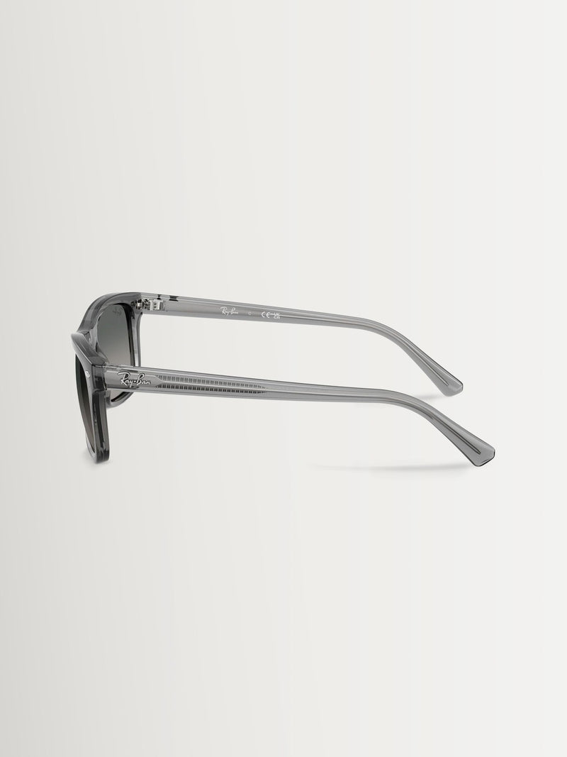 Ray-Ban grey RB2226 square sunglasses, imported from the UK