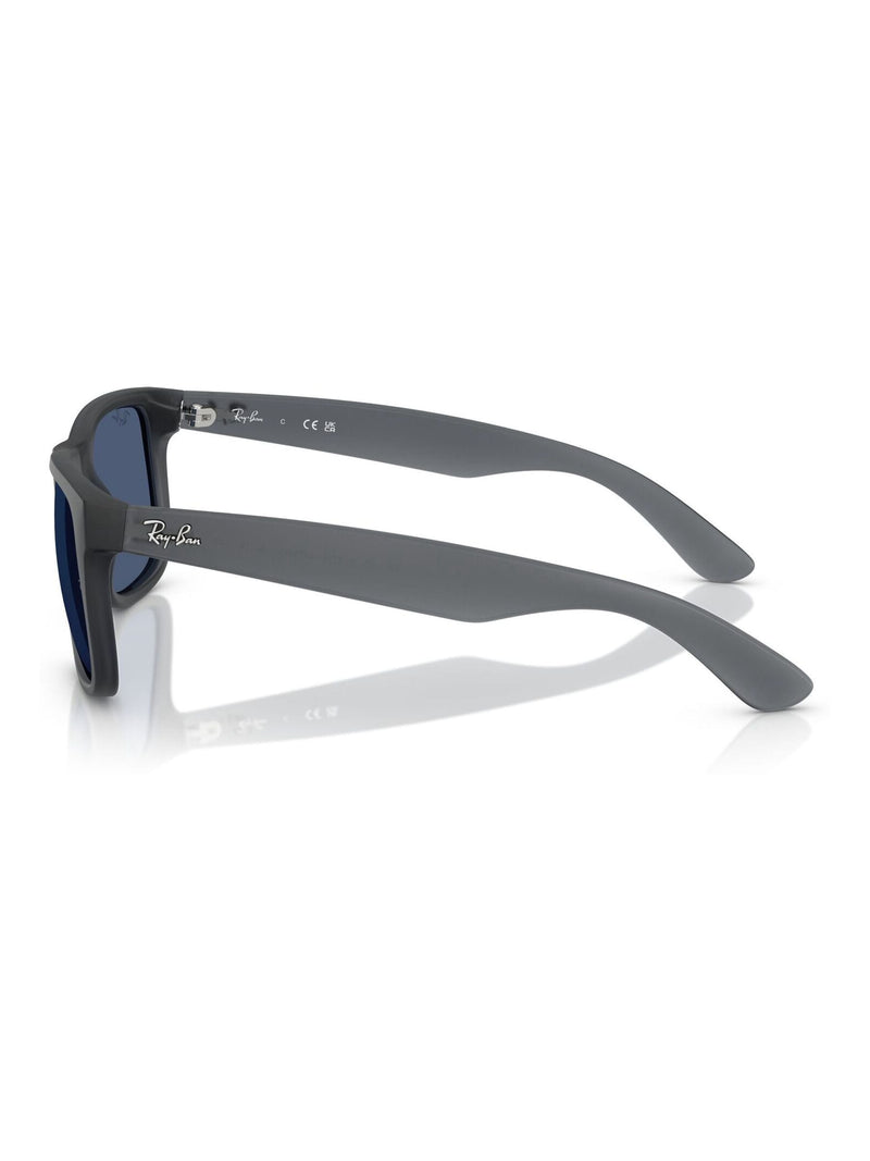 Ray-Ban Justin square sunglasses with blue lenses - British product