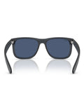 Ray-Ban Justin square sunglasses with blue lenses - British product