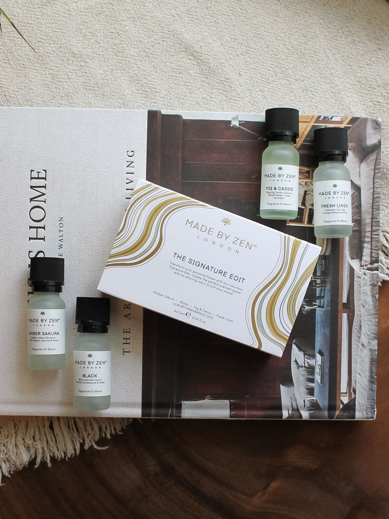 Made by Zen Signature oil gift set, imported from the UK