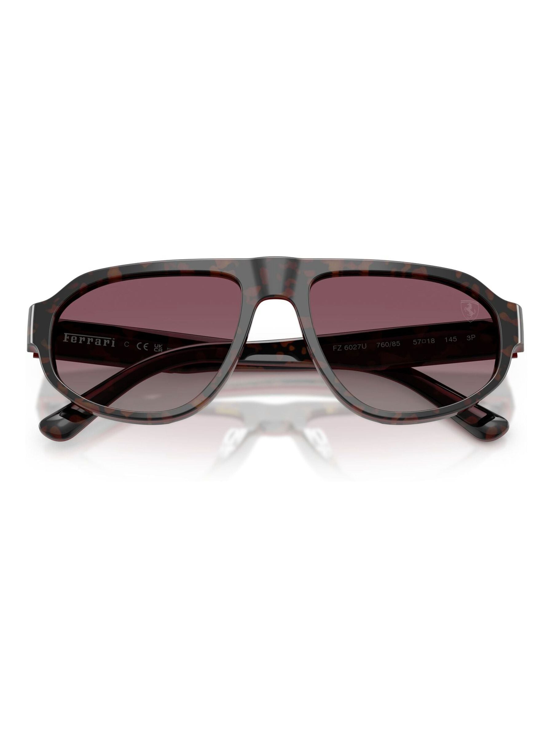 Ferrari Scuderia irregular sunglasses FZ6027U (British brand)