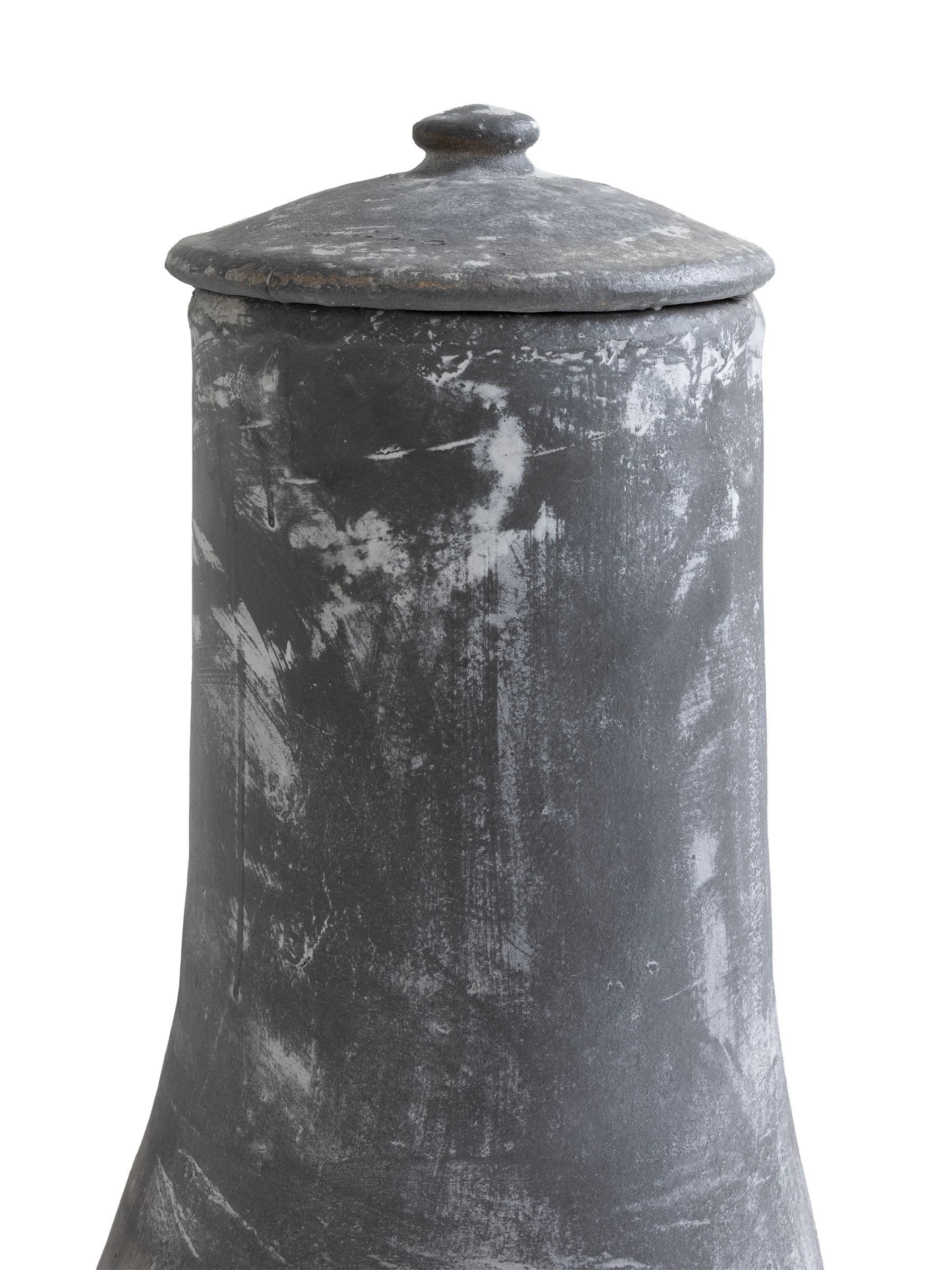 Charles Bentley medium Barcelona clay chiminea 87cm, imported from the UK