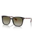 Ralph by Ralph Lauren black square sunglasses gradient green lenses, UK version