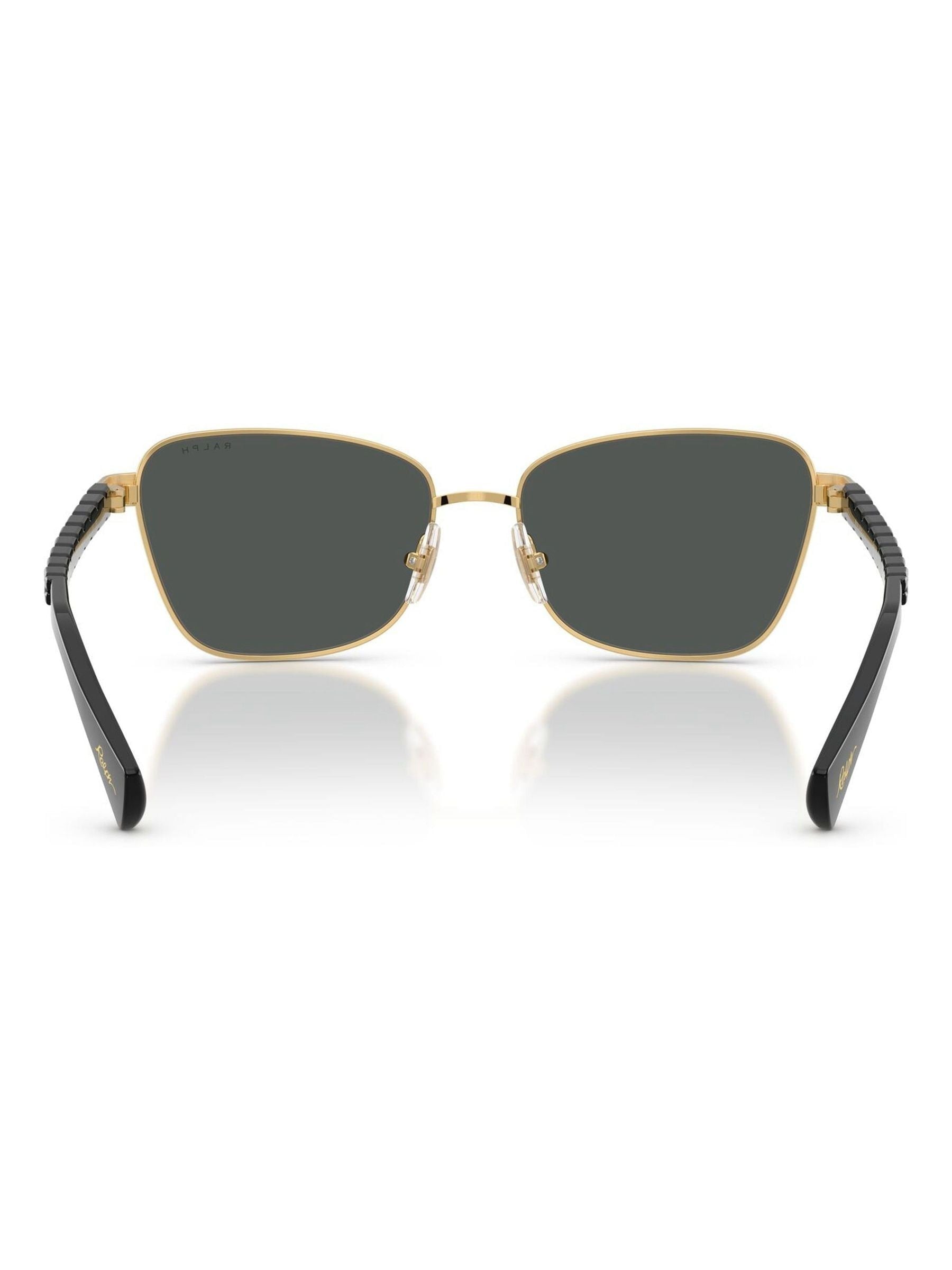 Ralph Lauren gold irregular sunglasses, UK version