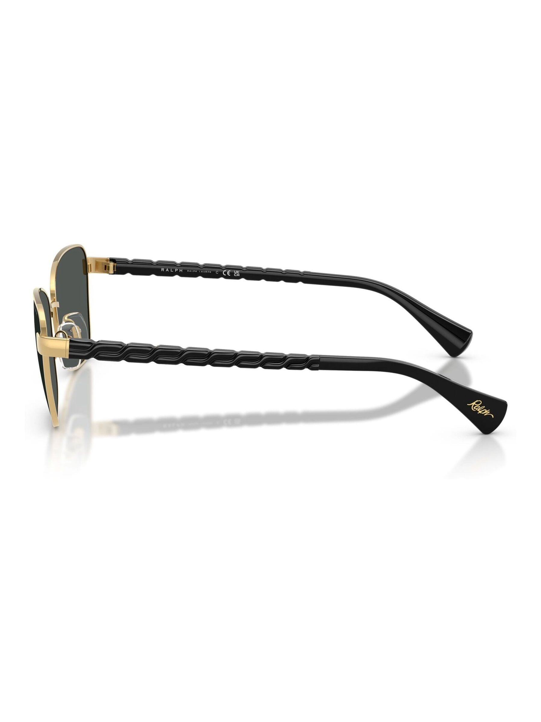 Ralph Lauren gold irregular sunglasses, UK version
