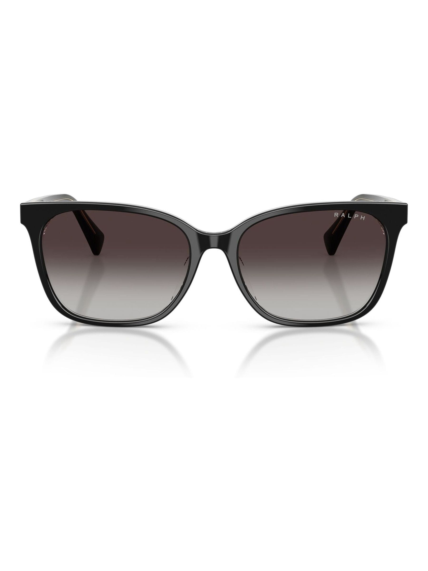 Ralph by Ralph Lauren square sunglasses acetate gradient grey lenses, UK version