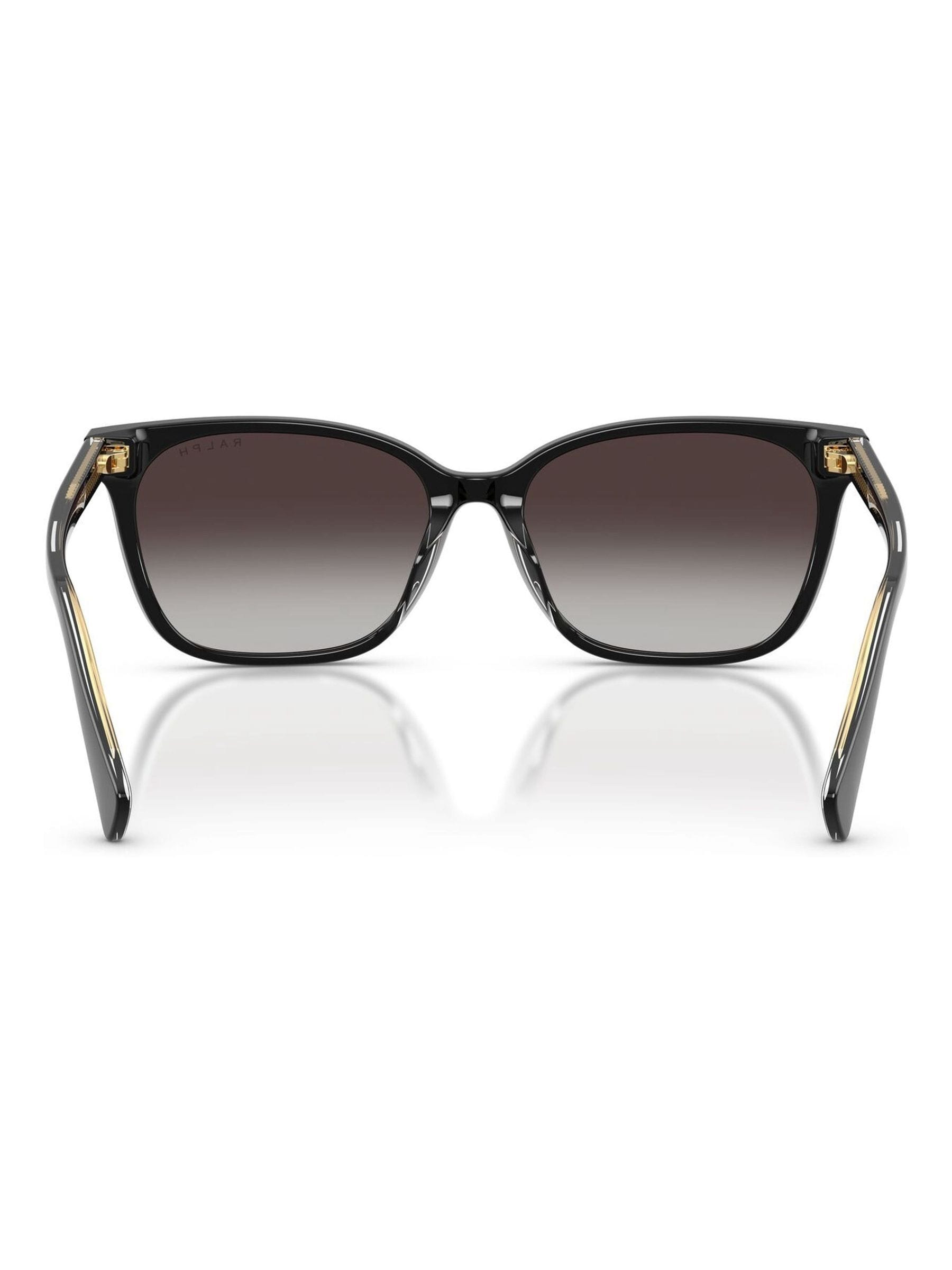 Ralph by Ralph Lauren square sunglasses acetate gradient grey lenses, UK version