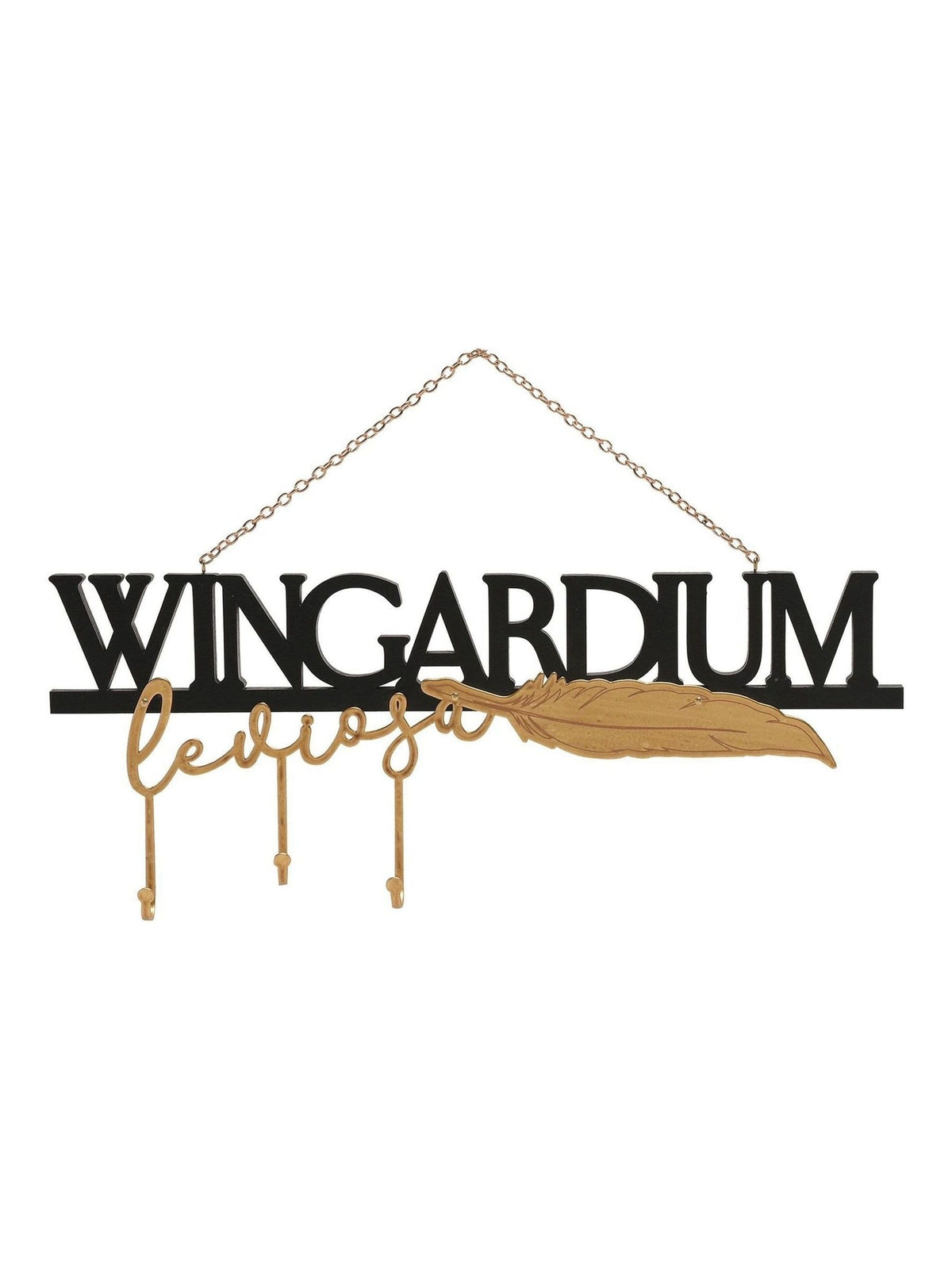 Harry Potter Wingardium Leviosa hanging wall sign, imported from the UK