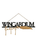 Harry Potter Wingardium Leviosa hanging wall sign, imported from the UK