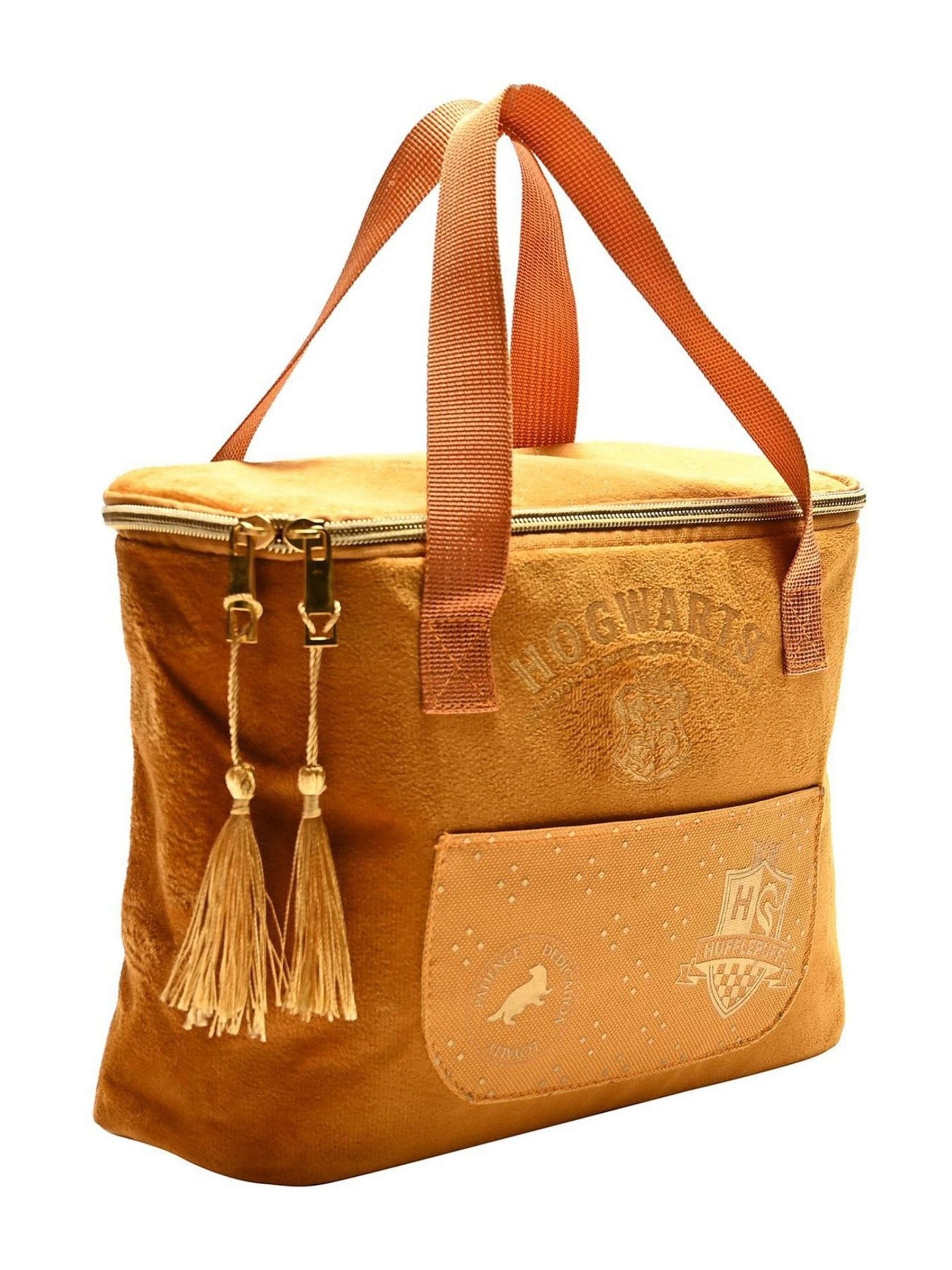 Harry Potter Hufflepuff yellow lunch bag, UK version