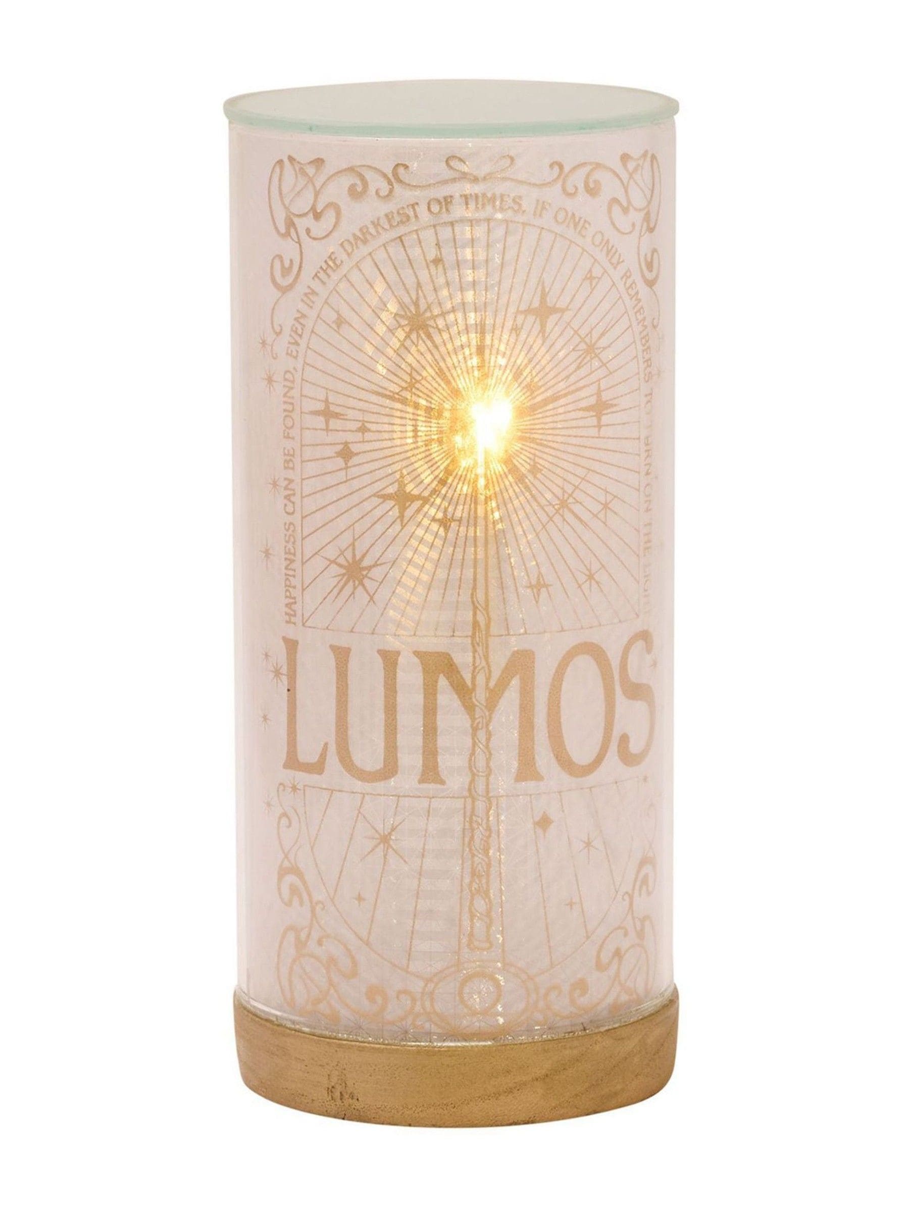 Harry Potter Lumos tube light gold wand design, UK version