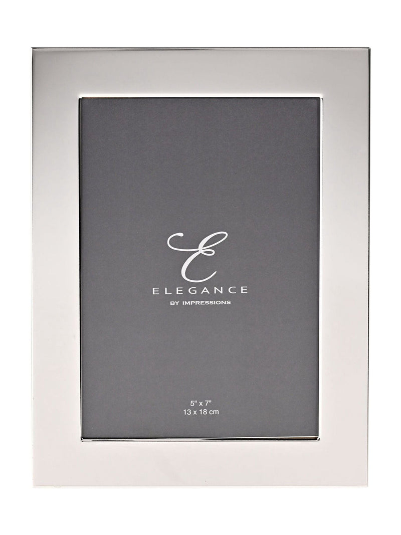 Widdop silver-plated photo frame 5x7, imported from the UK