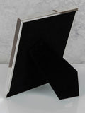 Widdop silver plated rib edge photo frame 8x10 (British brand)