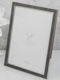 Widdop grey faux shagreen frame 8x10, imported from the UK