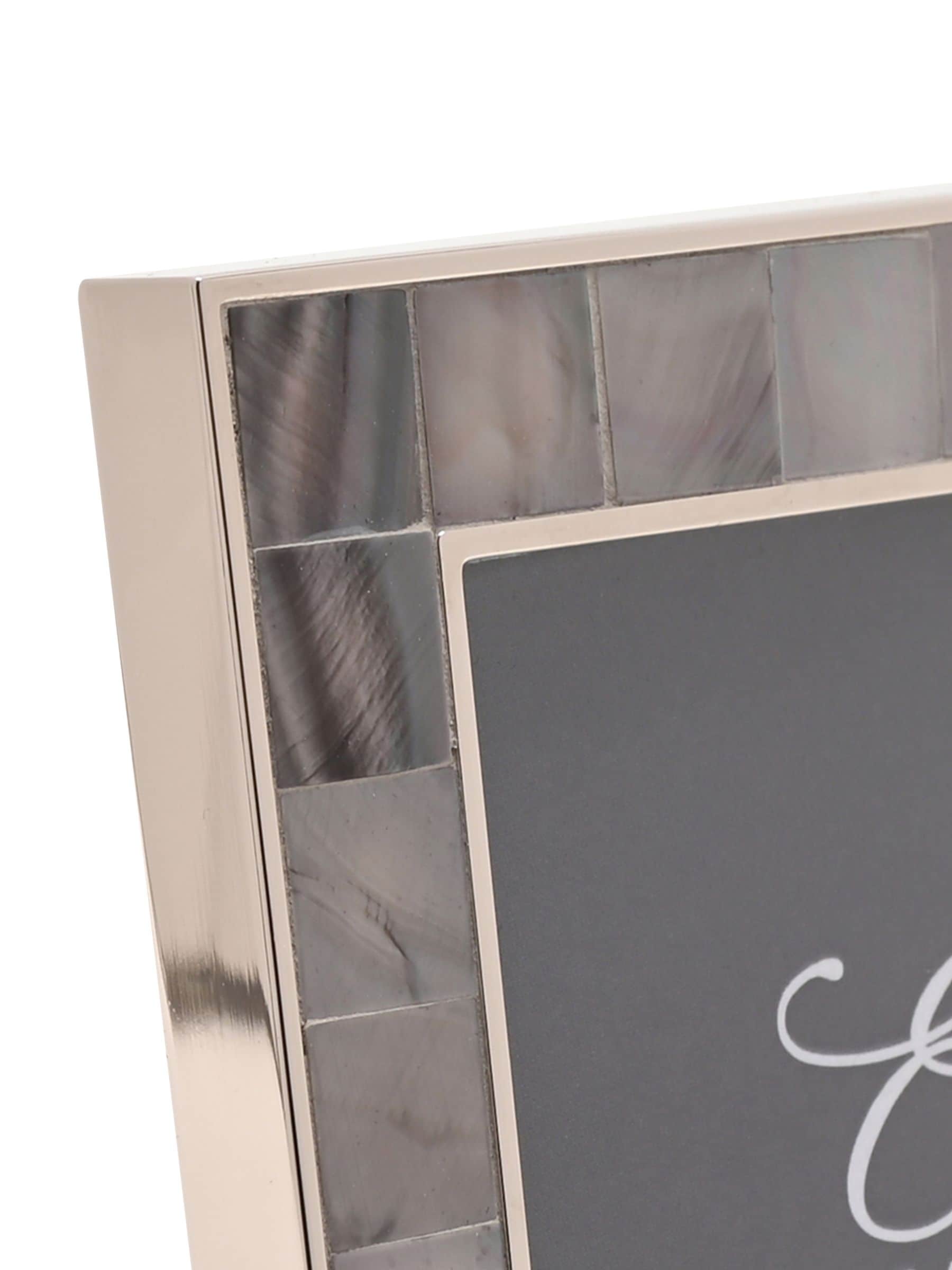 Widdop grey photo frame 10cm, imported from the UK