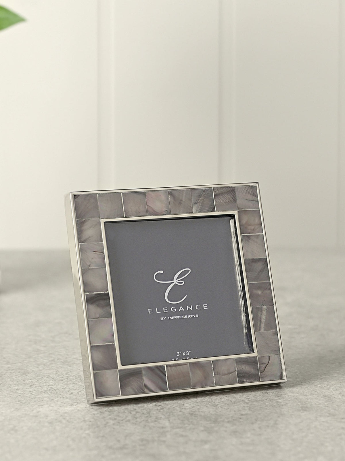 Widdop grey photo frame 10cm, imported from the UK