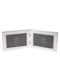 Widdop silver-plated double photo frame 4x6 - British product
