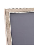 Widdop silver faux shagreen photo frame 8x10, imported from the UK