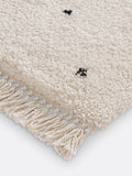 La Redoute Intérieurs Ava spotted fringed rug, imported from the UK