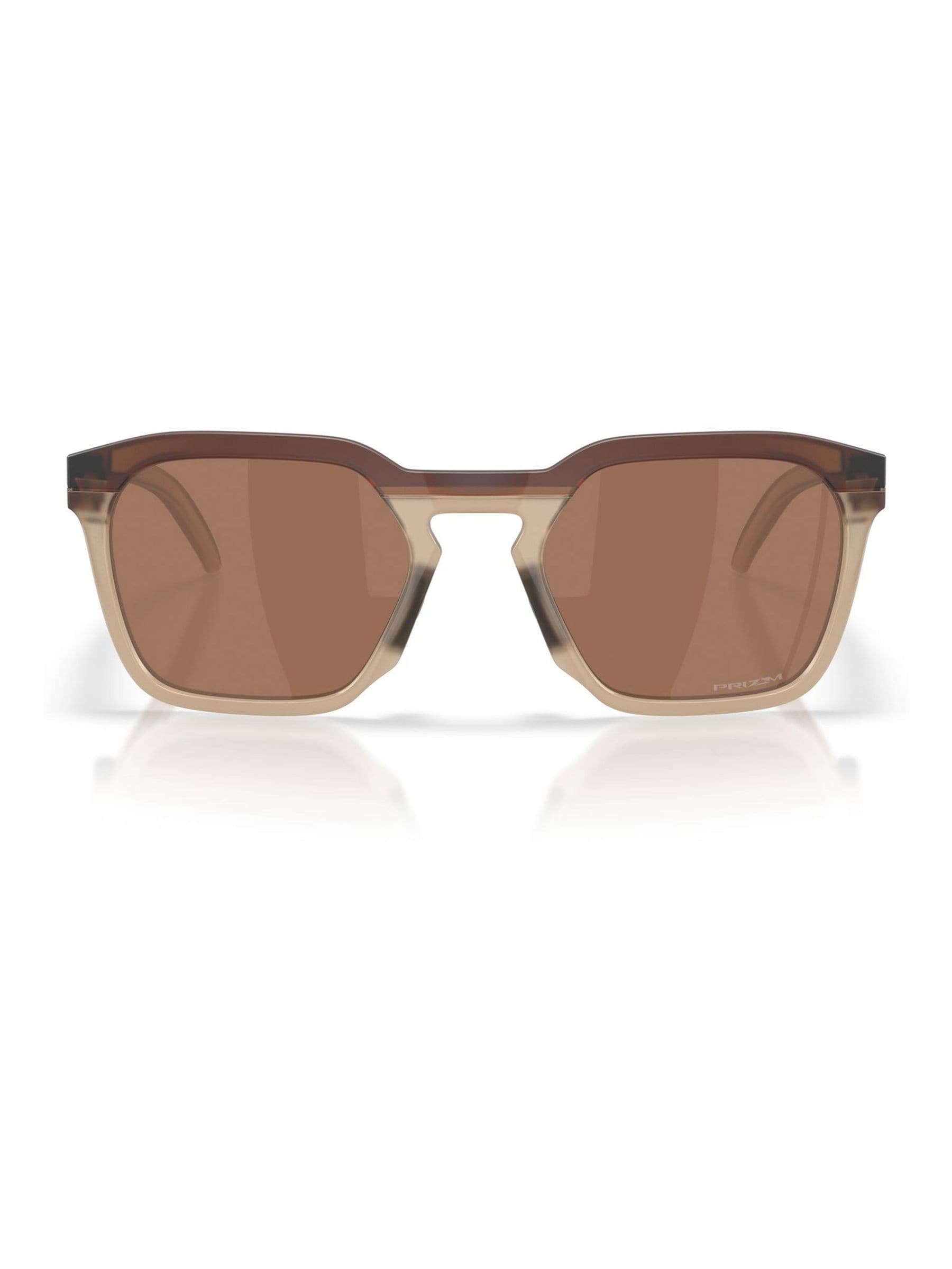 Oakley HSTN SQ square sunglasses brown PRIZM, imported from the UK