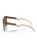 Oakley HSTN SQ square sunglasses brown PRIZM, imported from the UK