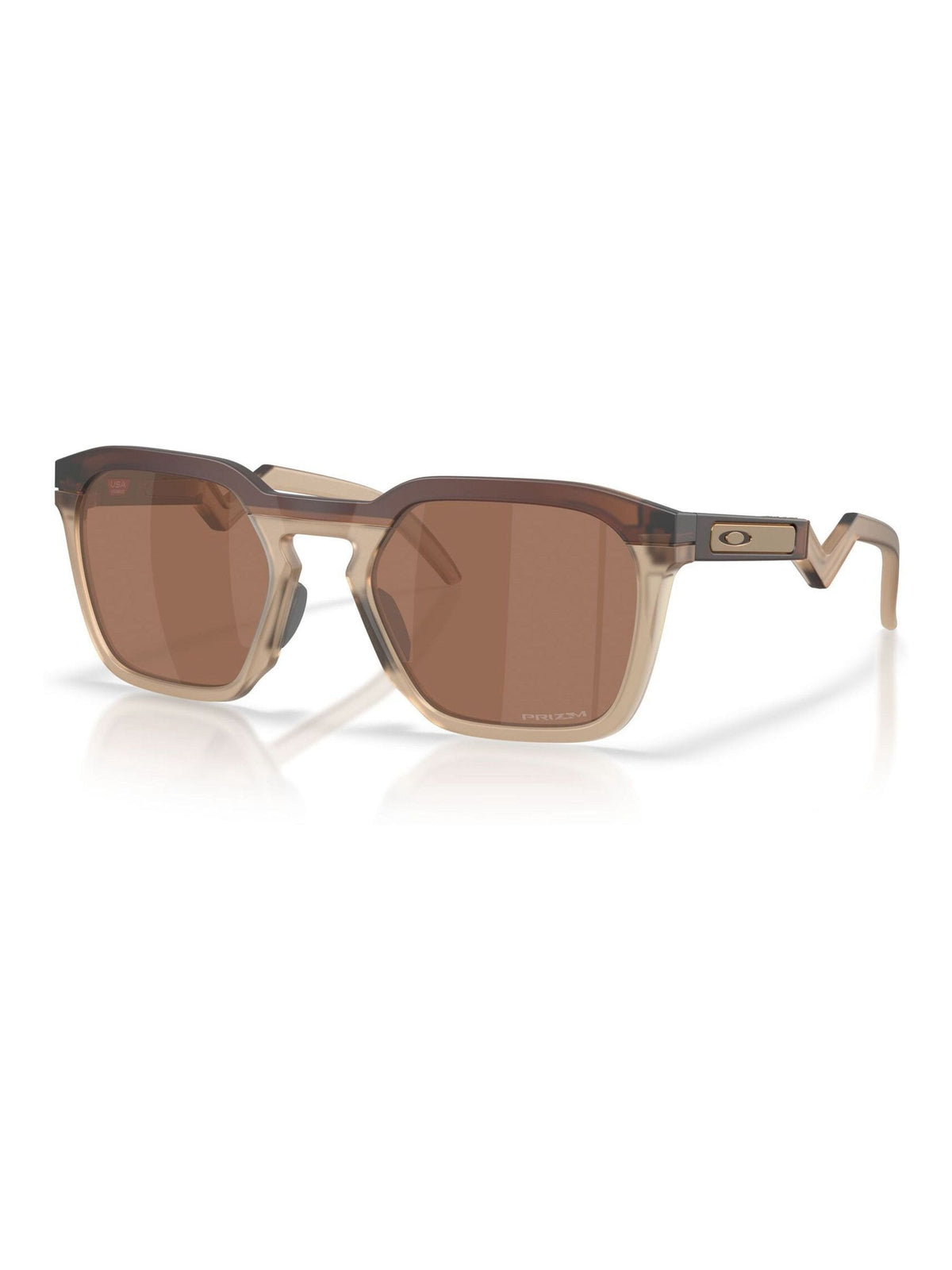Oakley HSTN SQ square sunglasses brown PRIZM, imported from the UK