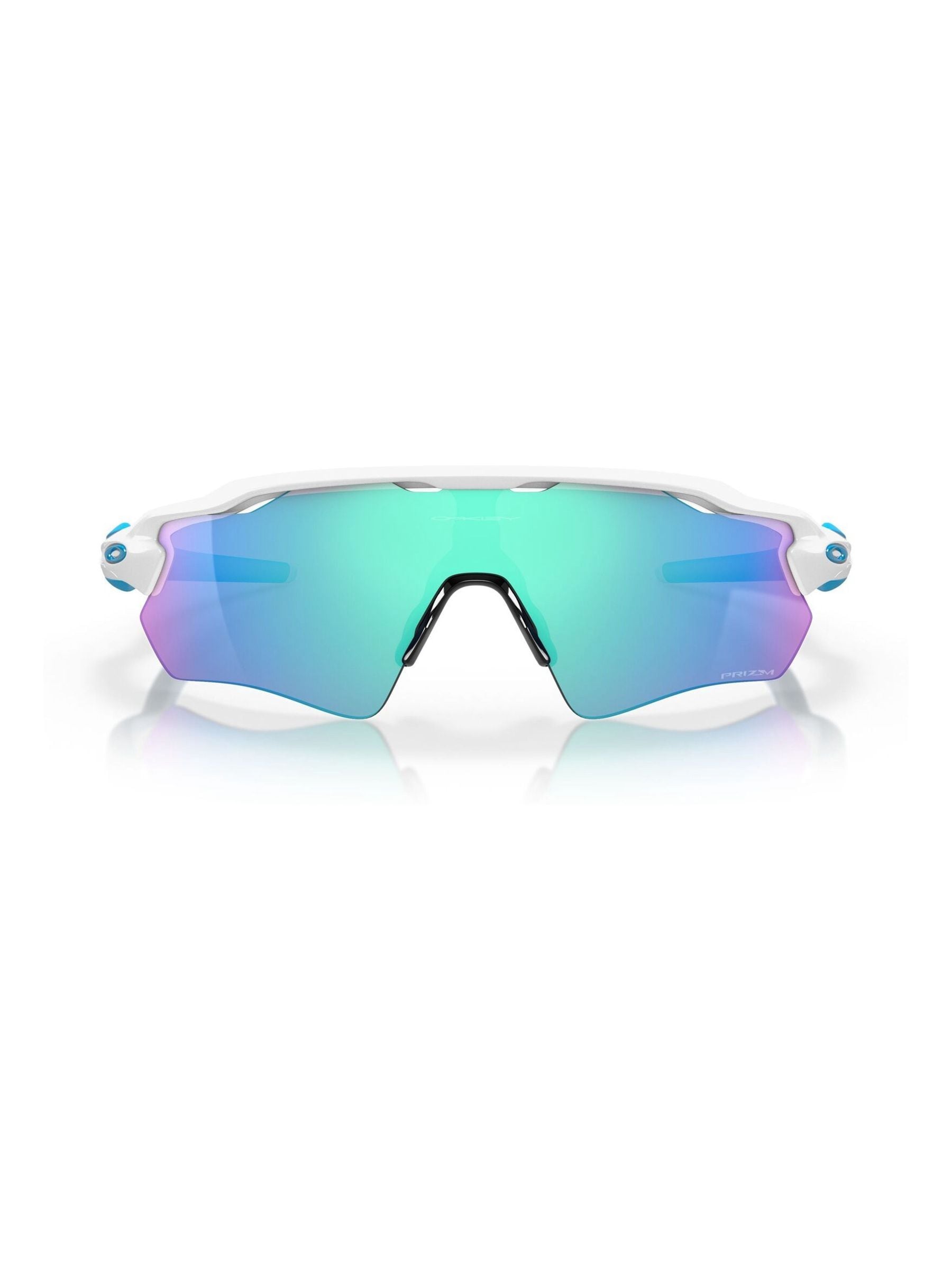 Oakley White Radar EV Path rectangle sunglasses (British brand)