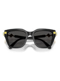 Swarovski black irregular acetate sunglasses (British brand)