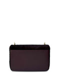 Apatchy Tilly dark hair-on leather bag burgundy (British brand)