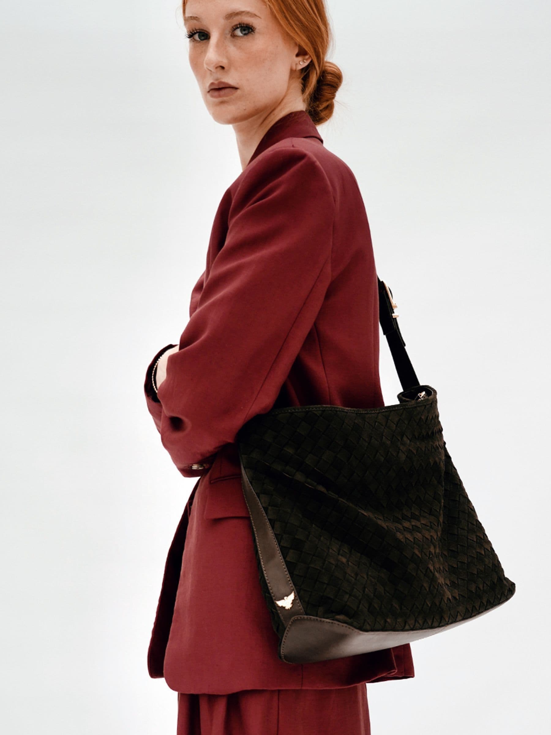 Apatchy Holly Bag suede shoulder bag, imported from the UK