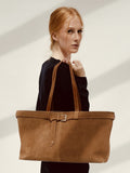 Apatchy Chocolate The Esme Bag Suede Handbag