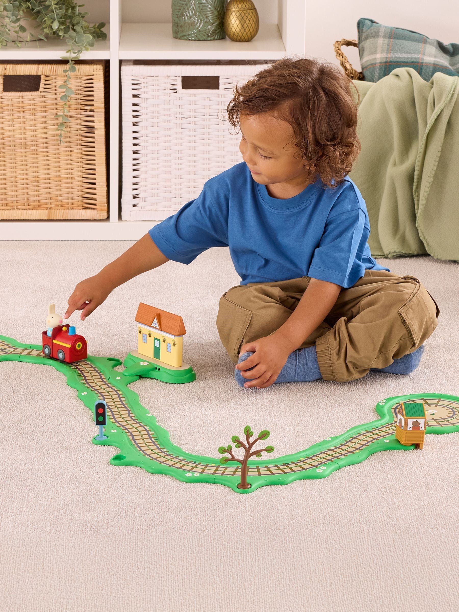 Peppa Pig Clickety-Clack Train Set toy - British product