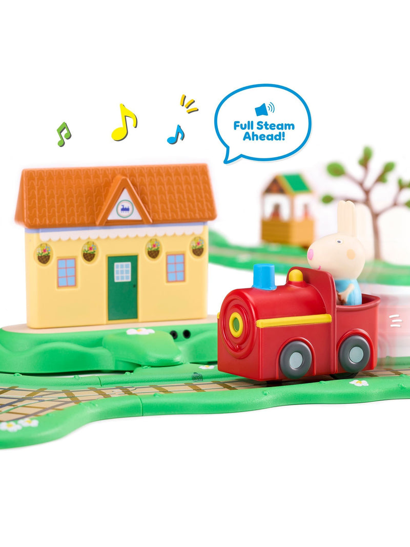 Peppa Pig Clickety-Clack Train Set toy - British product