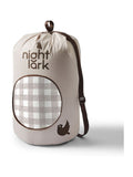 Night Lark gingham coverless duvet 10.5 tog (British brand)
