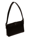 Conkca Marianne black leather evening bag - British product