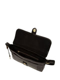 Conkca Marianne black leather evening bag - British product