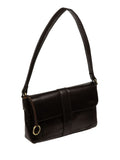 Conkca Marianne black leather evening bag - British product