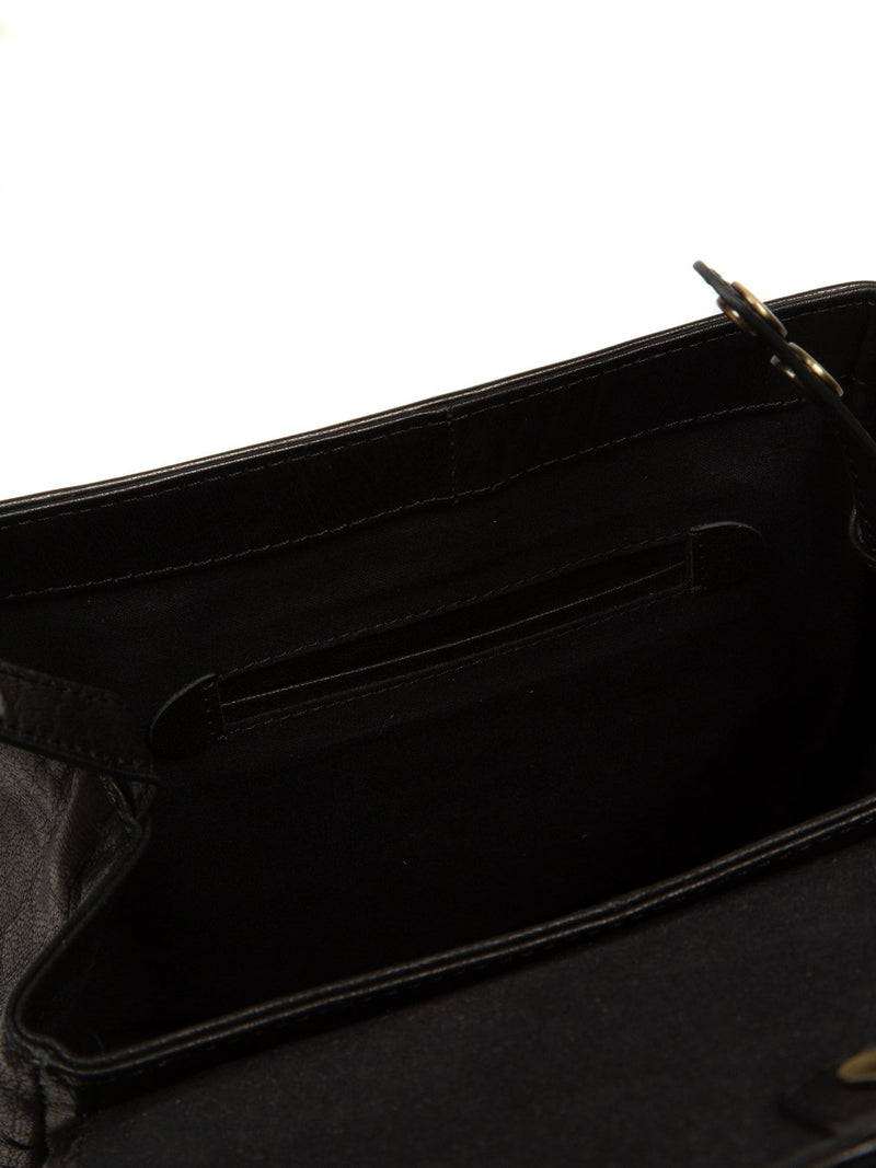 Conkca Black Belle leather backpack, UK version